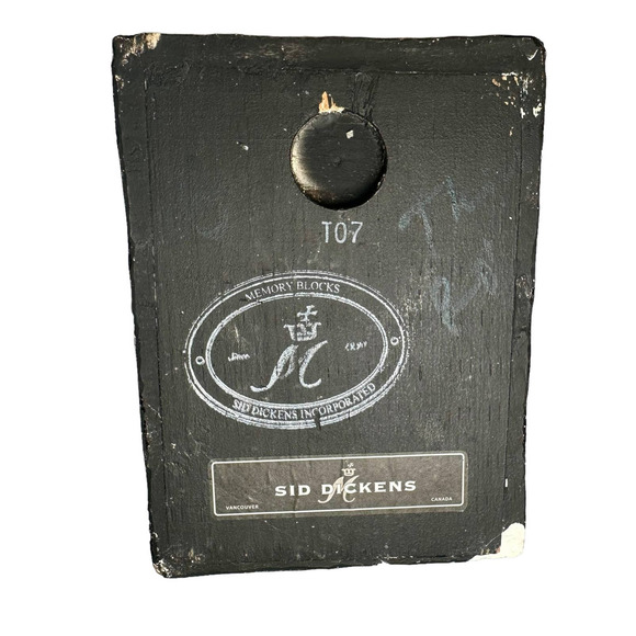 Sid Dickens T-7 Memory Tile Block 1998 Violin Mandalin T007 Retired Wall Tile - Picture 2 of 7